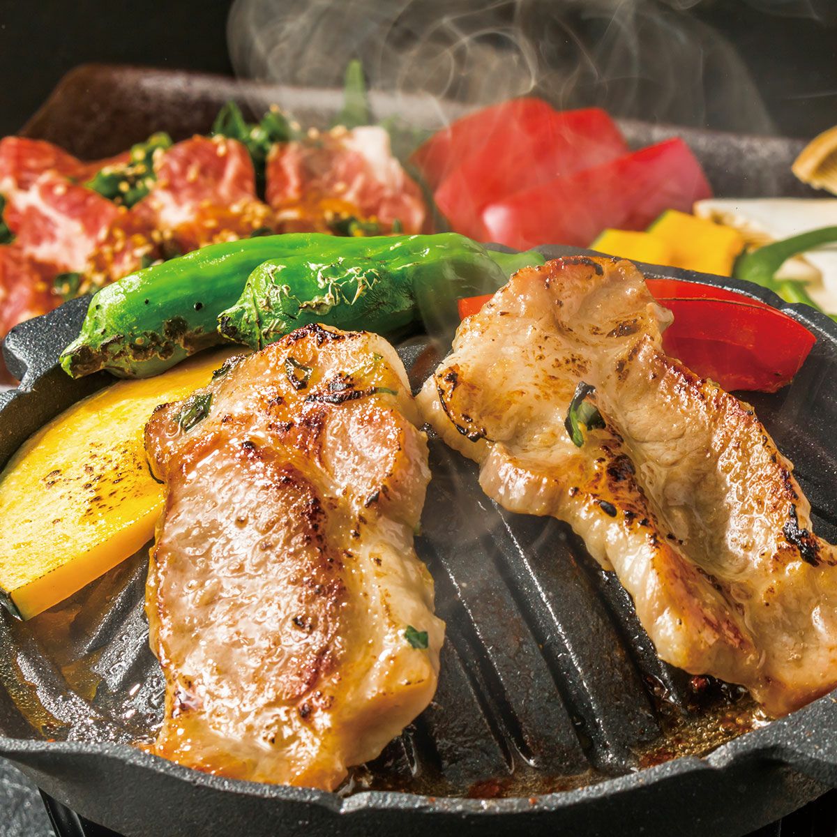 特選！リバーストア限定『四万十ポーク＆四万十麦酒牛 焼肉セット